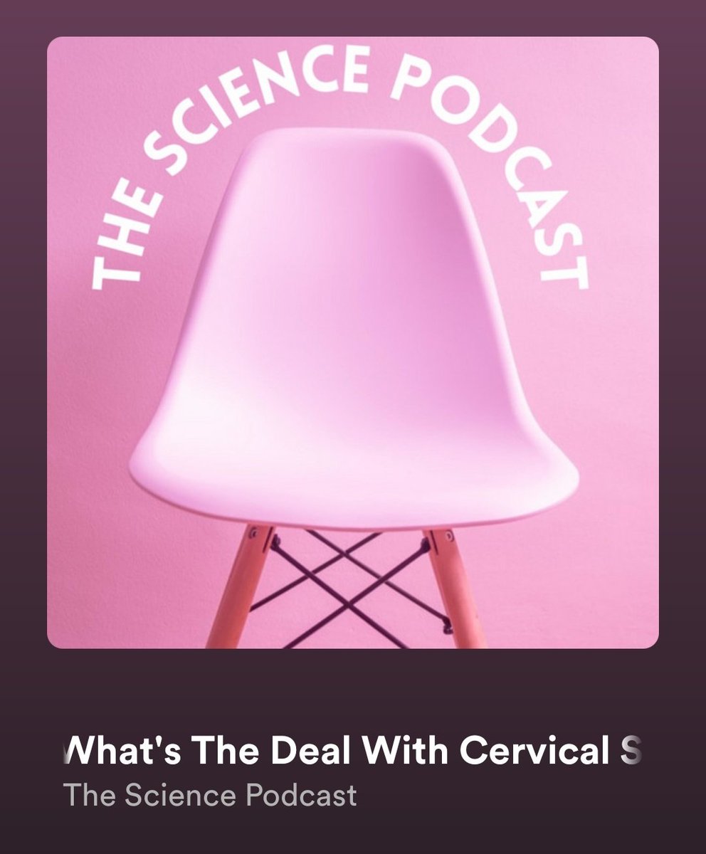 New podcast episode out this morning on #smeartests #CervicalCancer ❤️✨