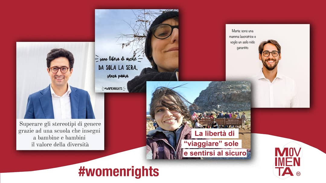 Le socie e i soci di Movimenta celebrano la Giornata internazionale dei diritti della donna con l'iniziativa "Diritti che mancano, Donne che ispirano". 

#womenrights