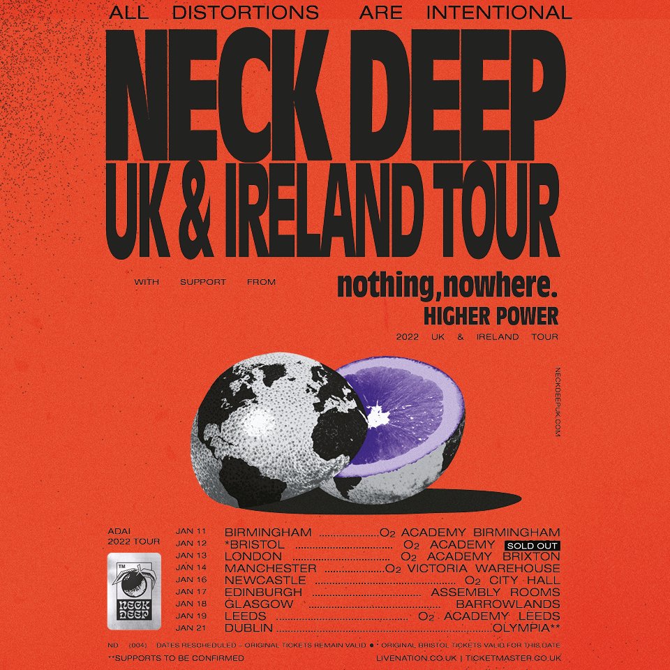 Neck Deep Announce Rescheduled Dates For UK Tour GENRE IS DEAD!