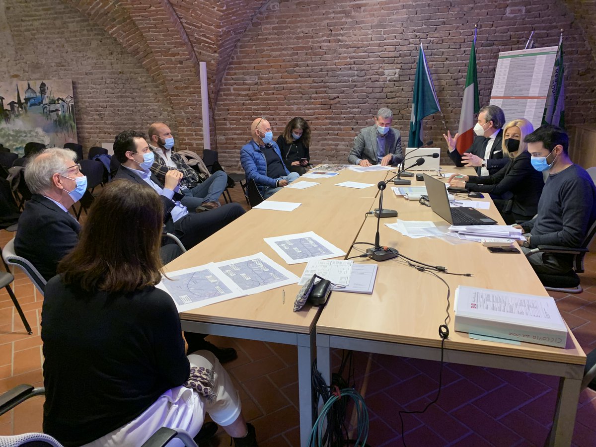 Ciclovia del Sole: il Parco del Mincio incontra i sindaci per illustrare e condividere il tracciato -- Affidato l’incarico per lo studio di progettazione definitiva bit.ly/3c5HQrK #cicloviadelsole