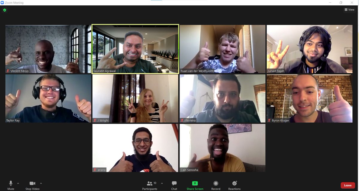 DVTSoftware's tweet image. Our dev graduates are starting with their official technical workshops this week! GAME On! 👏🔥😎💪💻
#graduates #virtualLearning #developers 
@saurabhcode @ronniecloete