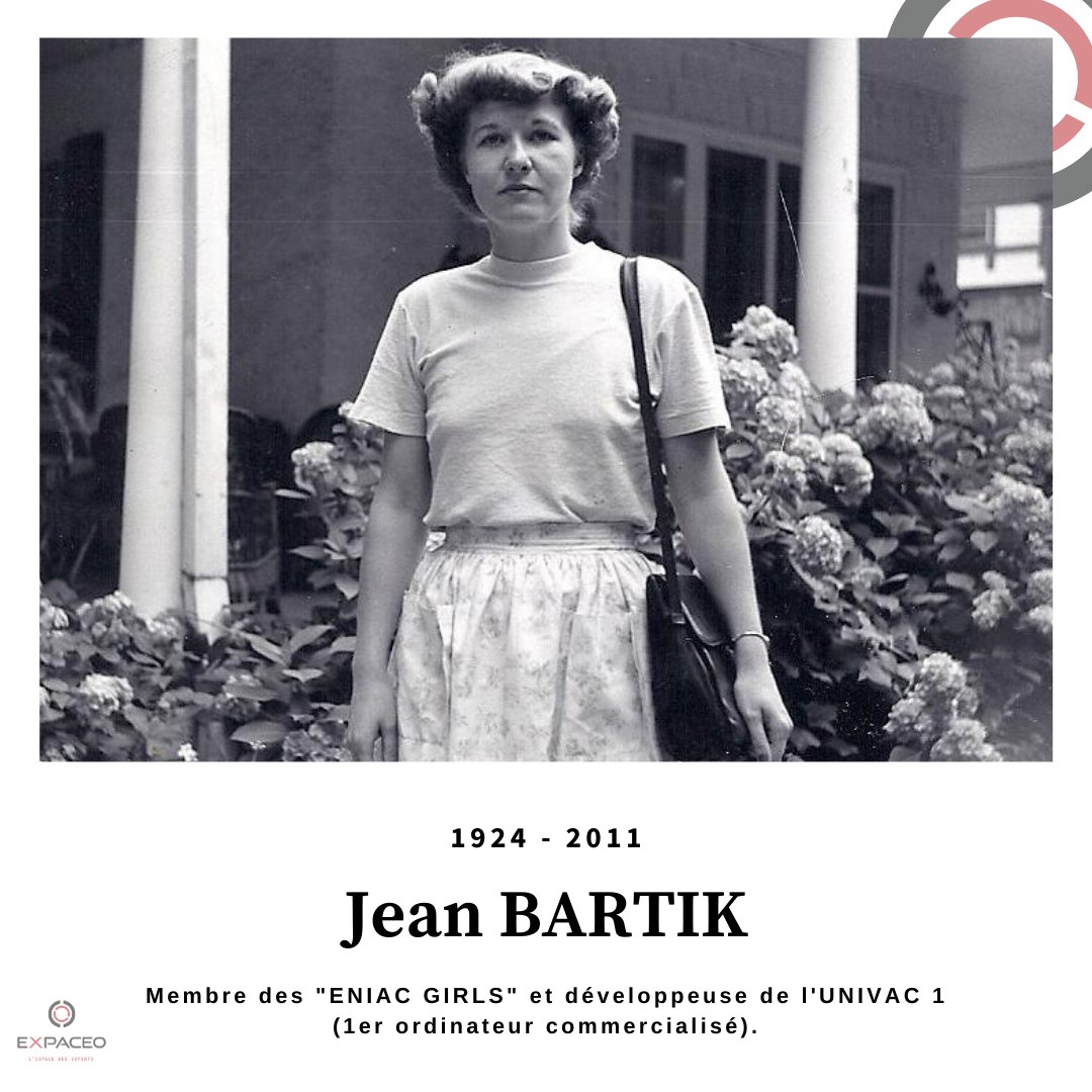 ExpaceoOfficial's tweet photo. #JeanBartik et les #ENIACgirls : parties de zéro, elles programment le 1er ordinateur électronique au monde (la conception matérielle est confiée aux hommes 😉) et l'#UNIVAC (1er ordinateur commercialisé). Elles ont révolutionné l'#informatique civile ! 💪💻 https://t.co/OZx5NVuKTf
