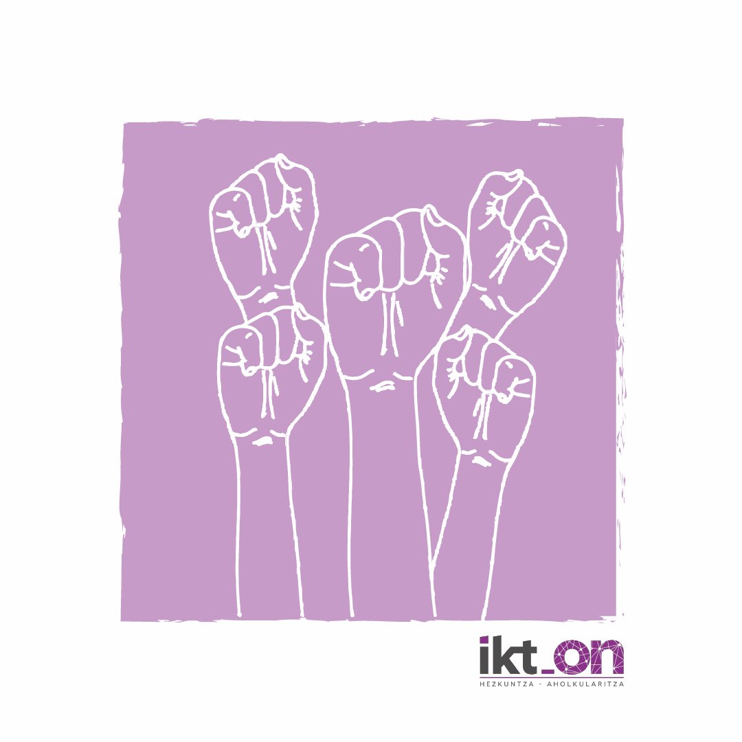 ikt_on's tweet photo. Egunero da #Martxoak8. Berdintasuna. ✊🏼💜 https://t.co/yf1DOH0C70