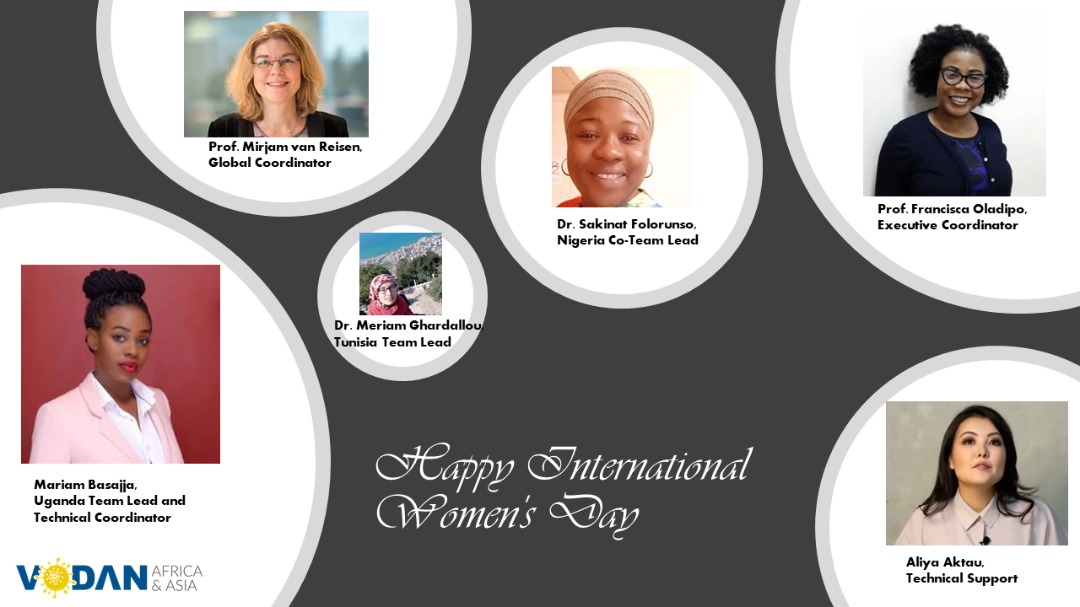 VodanAfrica's tweet image. On behalf of the amazing women doing great things at #VODAN Africa and Asia, we join the whole world to celebrate the #InternationalWomensDay

@mvreisen @ciscaoladipo @SakinatTijani @MBasajja