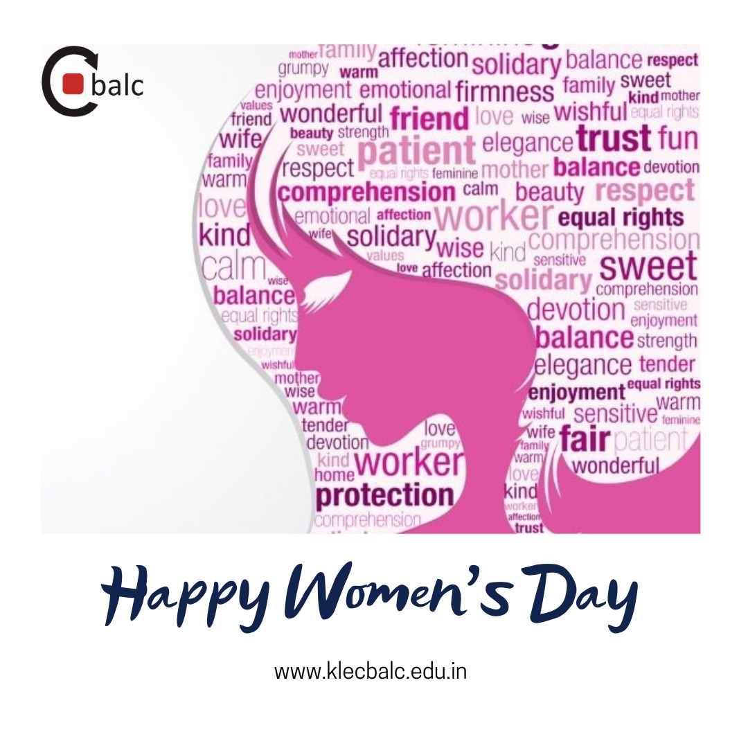 CBALC_Official's tweet photo. Women are inspirations for others in so many ways. They wonderfully manage both their personal as well as professional lives. Happy Womenโs Day!
.
.
.
.
#LifeAtKLECBALC #klecbalc #KLECBALCBBA #BBALife
#ThePlacetoBe #25YearsofCBALC #InternationalWomensDay https://t.co/znjipuFEJj