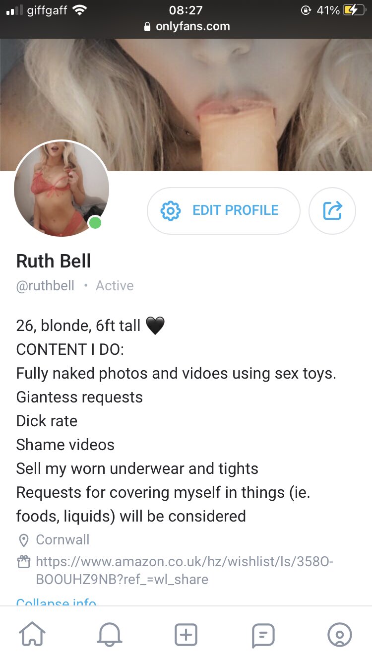 Ruth Bell - Ruthbell OnlyFans Leaked
