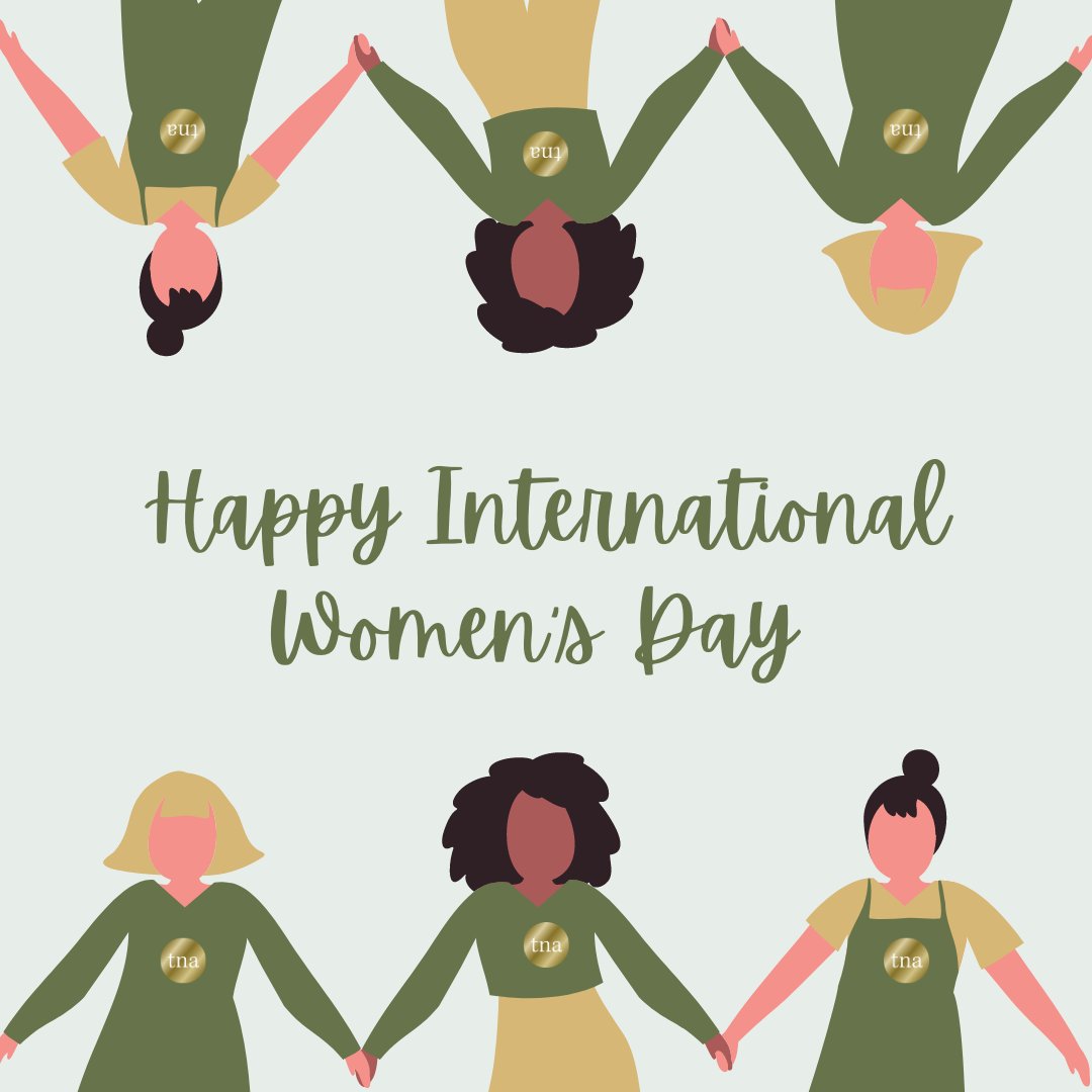 Shout out to all our strong ladies who work with us here at TNA! Happy International Women's Day! 💚 💪

#happyinternationalwomensday #internationalwomensday2020