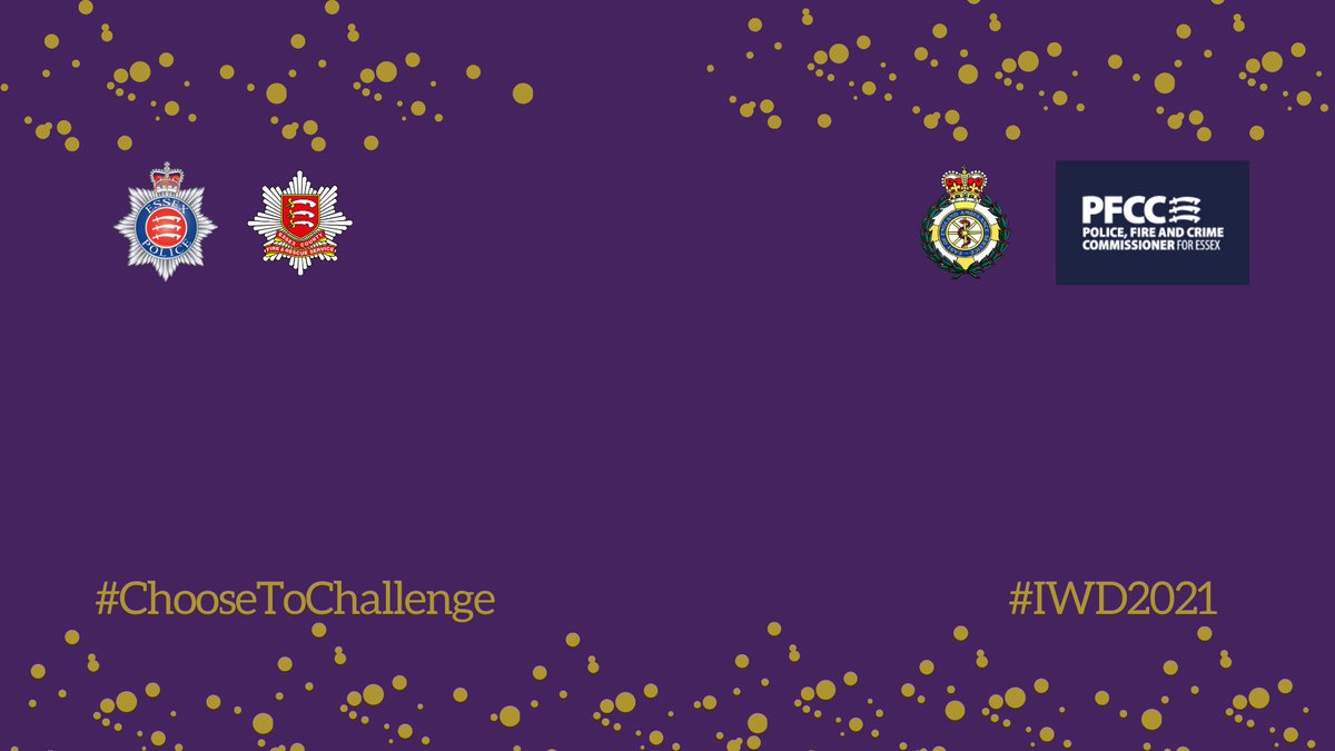 Great to open #IWD2021 fantastic online conference alongside <a href="/DepPFCC4Essex/">@DepPFCC4Essex #StaySafeEssex</a> @JoEssexFire <a href="/EEAST_MedDir/">Dr Tom Davis</a> 183 people across <a href="/EastEnglandAmb/">EEAST Ambulance Service</a> <a href="/ECFRS/">Essex Fire Service</a> <a href="/EssexPoliceUK/">Essex Police</a> &amp; beyond who together #ChooseToChallenge