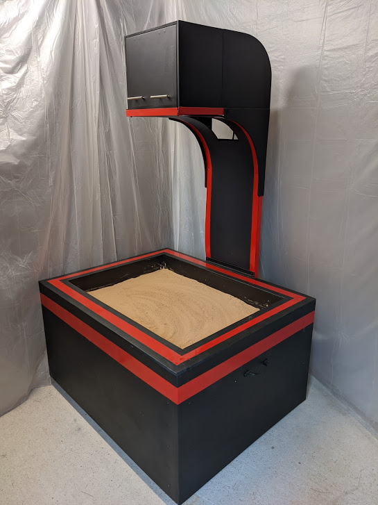 AustellaVR's tweet photo. @ThamKhaiMeng @ARSandbox_UK Ours is a thing of beauty.
Give us a shout if you want any help or tips making one. 
#ARsandbox #AR https://t.co/r9HQp23Pm7