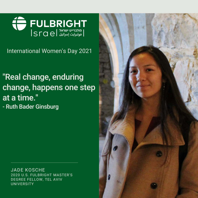 FulbrightIL's tweet photo. Today is #internationalwomensday! #Fulbright Israel is delighted to present a group of leading young women, selected this year from our cohort of U.S. Master’s Degree Fellows. Each of them has provided a quote she finds inspiring to honor the spirit of this important day. https://t.co/epTWWcCOmb