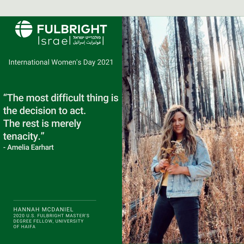 FulbrightIL's tweet photo. Today is #internationalwomensday! #Fulbright Israel is delighted to present a group of leading young women, selected this year from our cohort of U.S. Master’s Degree Fellows. Each of them has provided a quote she finds inspiring to honor the spirit of this important day. https://t.co/epTWWcCOmb