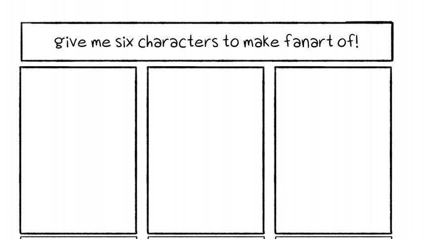 Character request. Six characters Challenge шаблон. Шесть персонажей ЧЕЛЛЕНДЖ. 6 Characters Challenge шаблон. Six fanart шаблон.