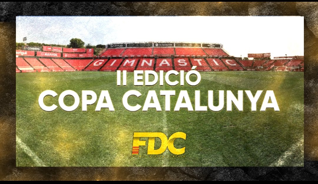 II Copa Catalunya FDC  #FIFA21|  Presentem la segona edició de la nostra Copa Catalunya 🎮🏆

Pel torneig d'enguany, la participació serà històrica: 16 equips oficials catalans per primer cop 👏

Informació i participants: fdcat.cat/?p=2618👈

Més info del torneig, aviat