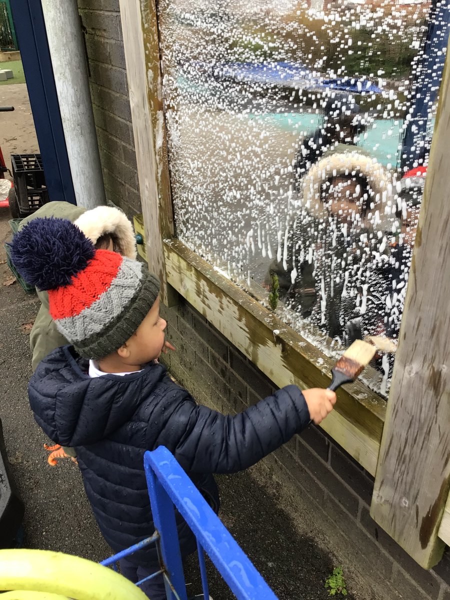 We have had a wonderful first day back at school!  The children have been very excited to see new and old friends! We have been painting, balancing and exploring the sand and water trays! #eyfs