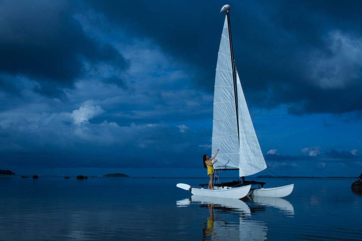 Very often women in the sailing community are not given enough credit. You rock sailing woman! 

#WomanOfCourage #InternationalWomensDay #sailing