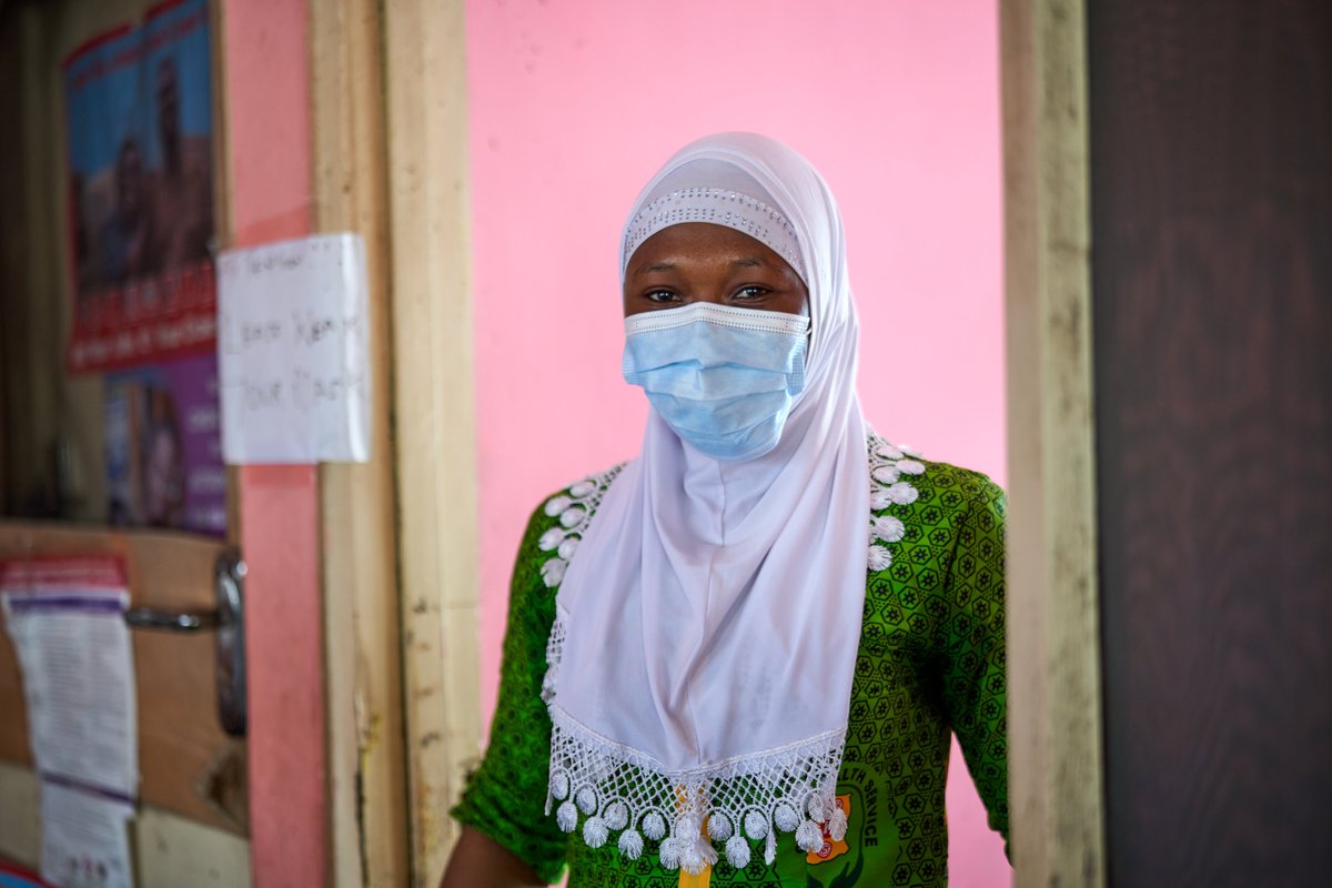 UNICEFGhana's tweet image. “I am a Community Health Nurse. Prevention is our business. As worrying and scary as #COVID19 is, we on the frontlines have to protect ourselves and help anyone who needs our attention. It’s what we do.”
- Hajara Hamidu
#WomenInLeadership
#IWD2020
#GenerationEquality