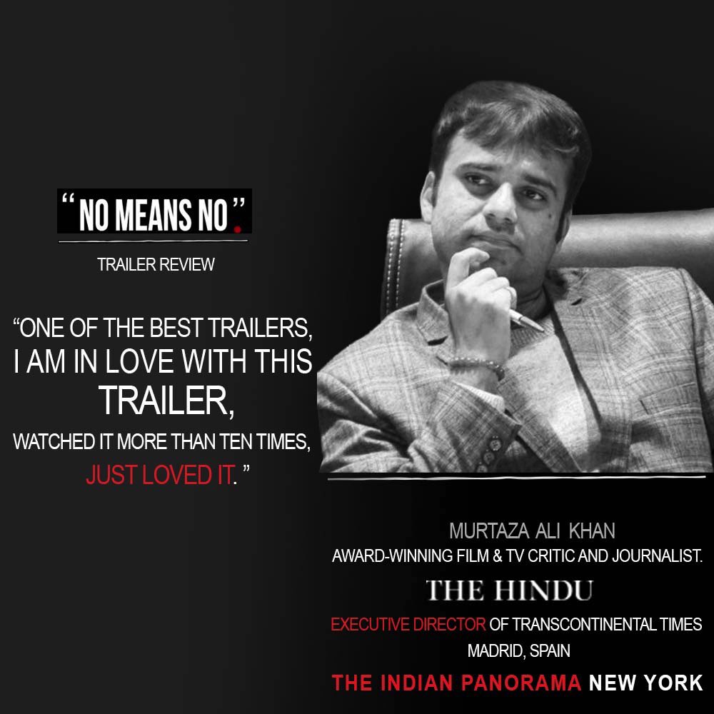 g7_vikashverma's tweet photo. An element of surprise for me when world renowned, award winning film and TV critic, Murtaza Ali Khan, spoke and wrote such beautiful words about No Means No. His words have inspired and motivated me to move forward in the rollercoaster journey of Cinema.
#NomeansNomovie #g7films https://t.co/GRWRXT51RO