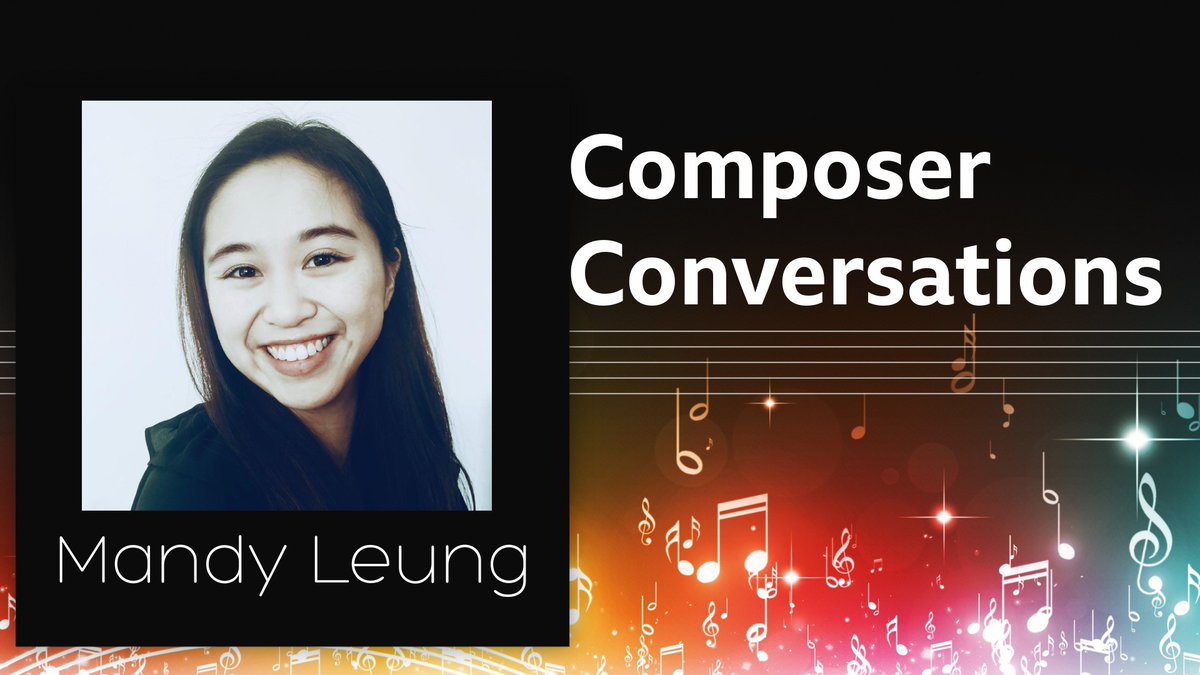 We were eager to know more about the #composers taking part in Composition: Wales 2021...

So welcome to our new series called ‘Composer Conversations’! 🤩
 
First up is Mandy Leung <a href="/MandyL_composer/">Mandy Leung</a>! ➡️ bbc.in/2Oao0n6

#IWD2021 @TyCerdd_org