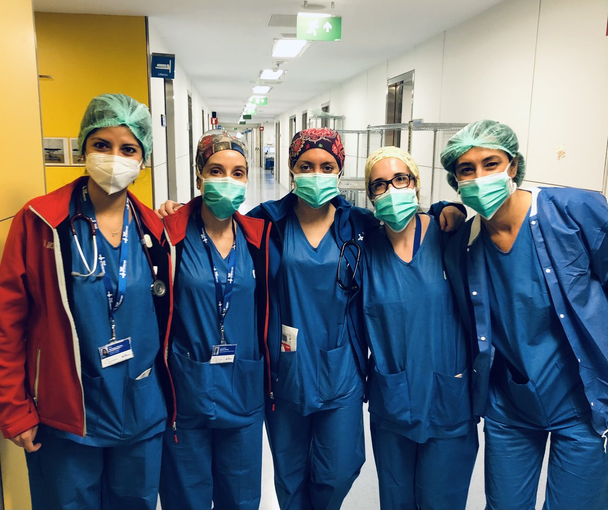 Hoy y cada día 🚺 #8M 
#mujertrabajadora 
#DiaInternacionalDeLaMujer  #WomensDay #womeninthoracicsurgery @ThoracicSurgHVH @lromerovielva