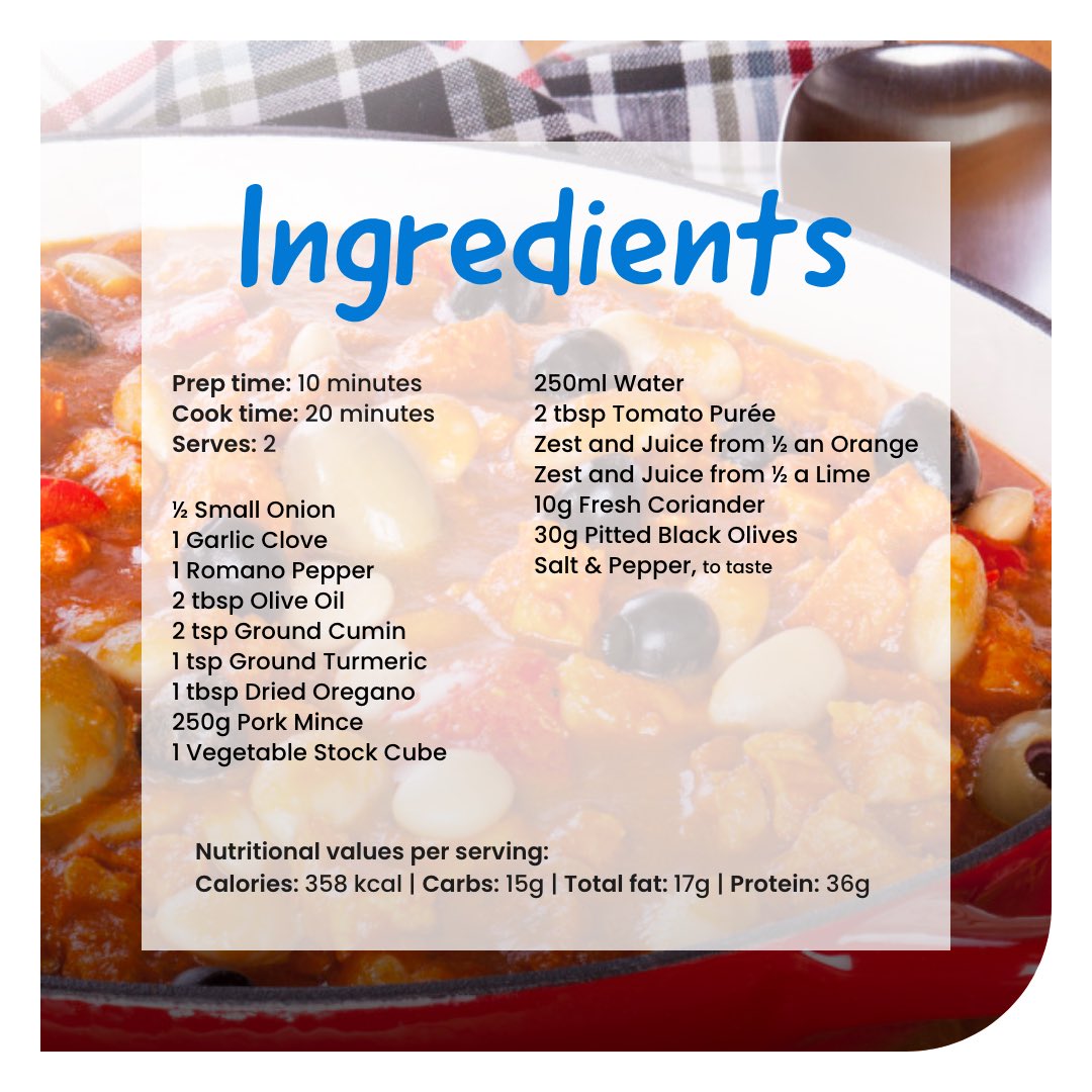 LowCarbProgram's tweet photo. Today's alphabet meal is cuban pork and black olive stew. 🥘 This also makes a great batch cooking recipe. Enjoy the dish tonight, tomorrow and even the day after that!

#alphabetmeal #oliverecipes #lowcarb #lowcarbfood #lowcarbrecipes #stewrecipes #porkstew #batchcooking https://t.co/eifjhIyaOE