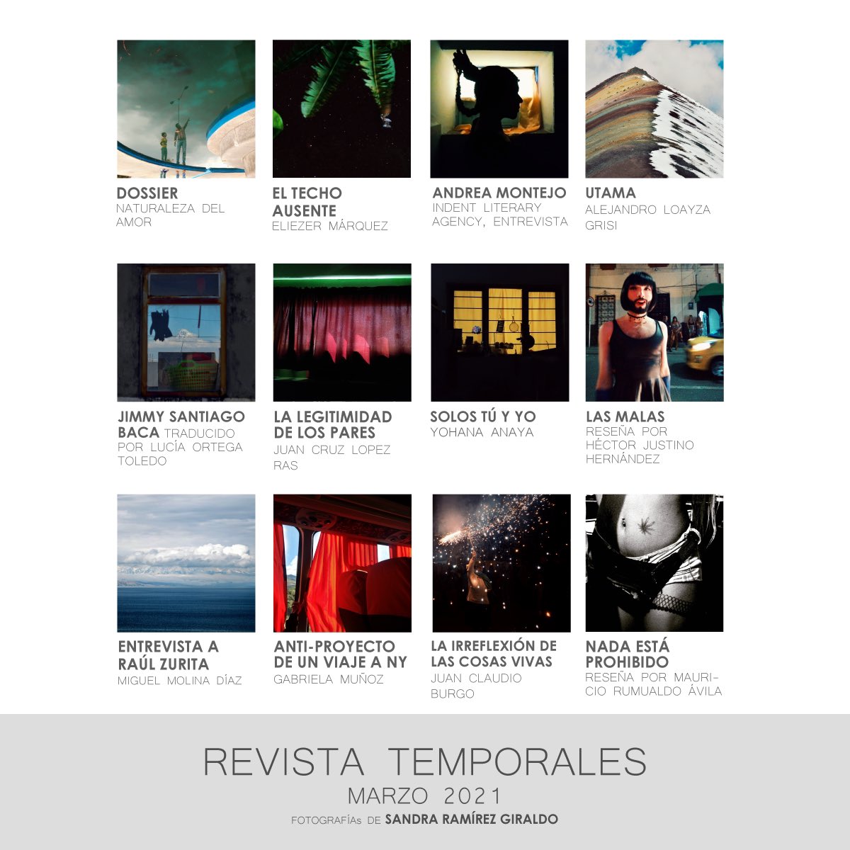 temporalesmag's tweet photo. Ya tenemos número de Marzo! 
https://t.co/4KWdsjQ97D https://t.co/W3qLvkPVZA