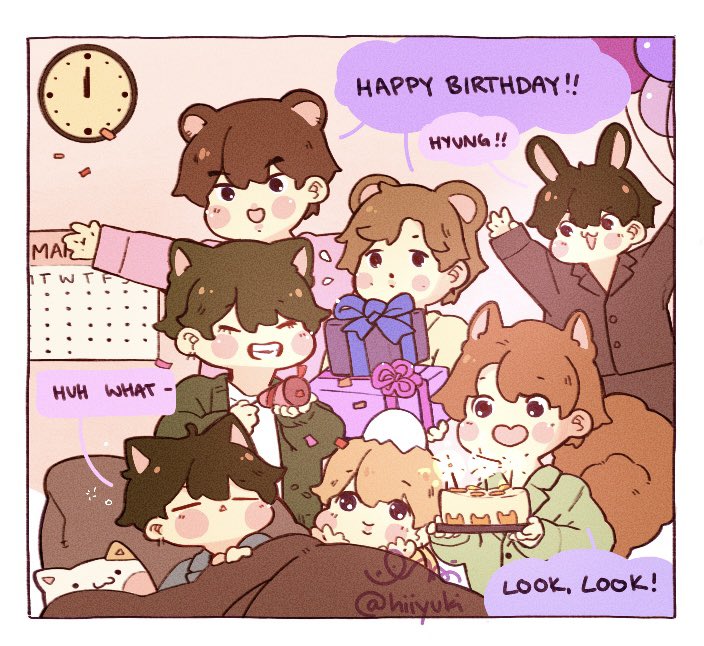 happy birthday :) ? #surprise_surprise #HappyBirthdayYoongi 
#suga #yoongi #bts 