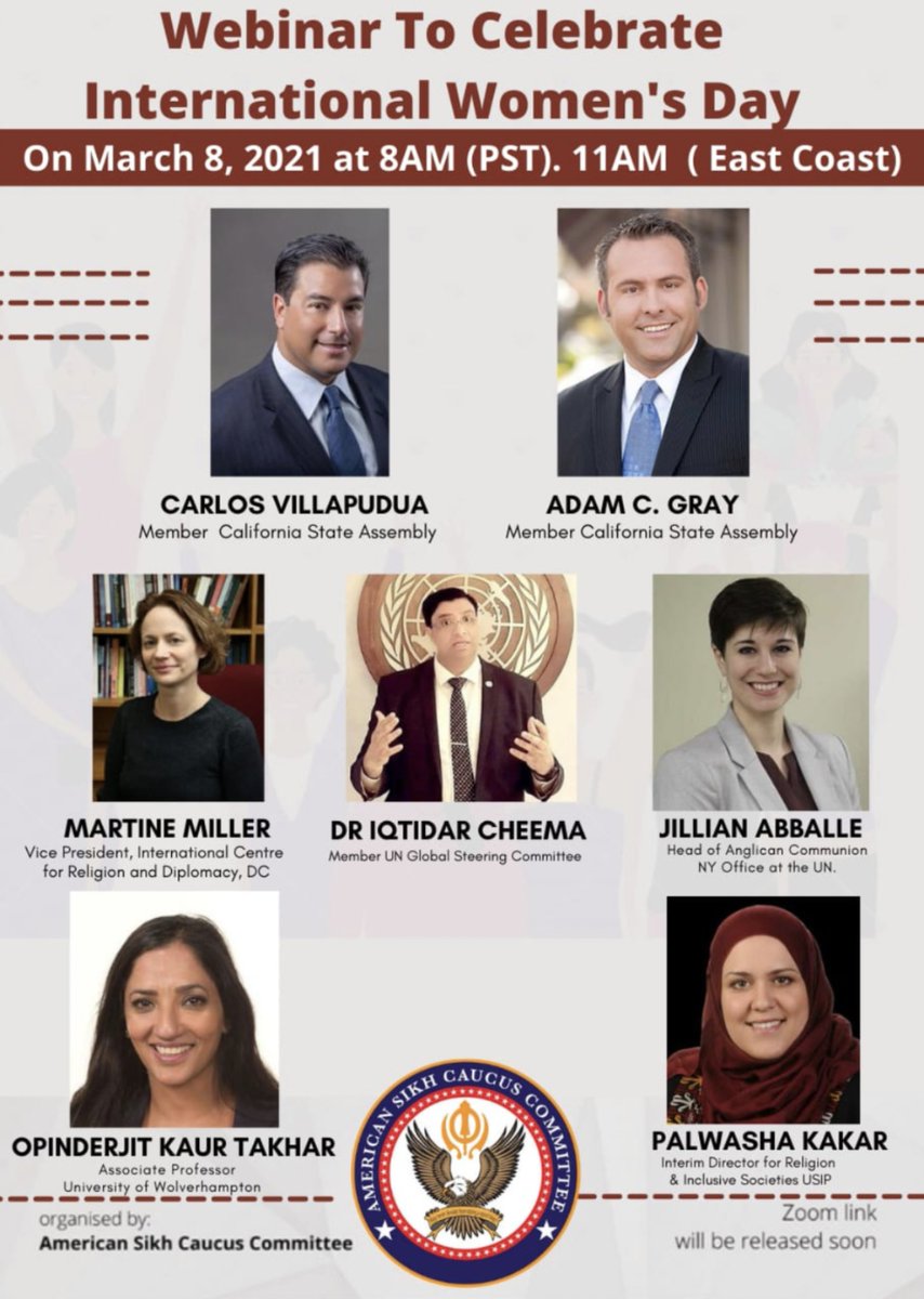 Looking forward to speaking today at a congressional briefing webinar for #InternationalWomensDay 

Join here at 11am: us02web.zoom.us/j/84678339602

#GenderEquality #IWD2021 #GenerationEquality