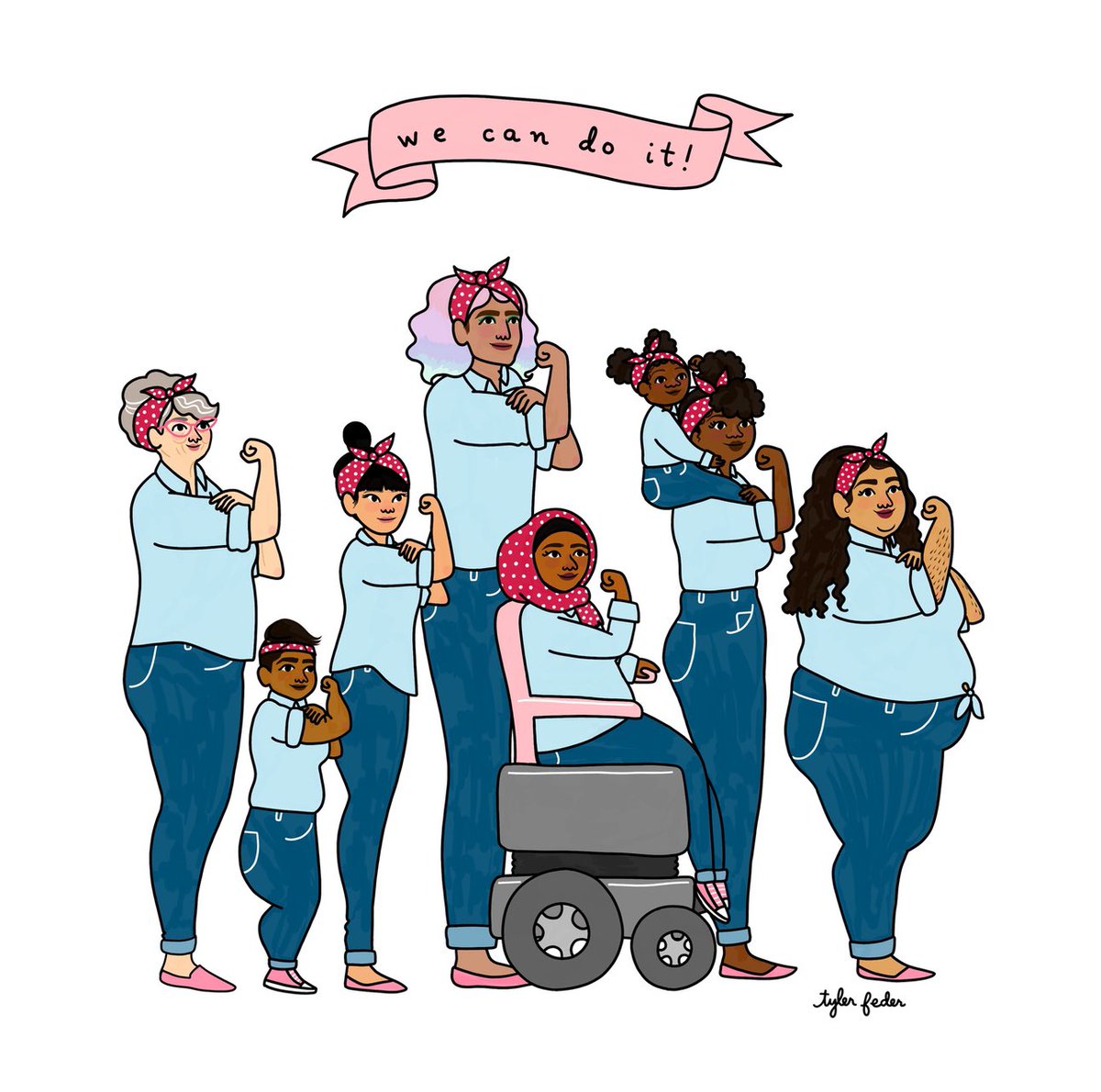 Here’s to STRONG women. May we KNOW them. May we BE them. May WE raise them!  💪 #HappyInternationalWomensDay
