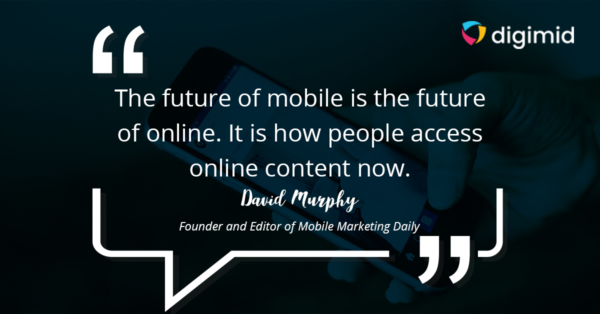 People everywhere use mobile devices to do everything even simple searches. Consumers want to connect and get what they’re looking for quickly. Digmid professionals suggest you to develop mobile friendly websites for your business. 
bit.ly/3bnGj14
#MobileWeb #Webdesign