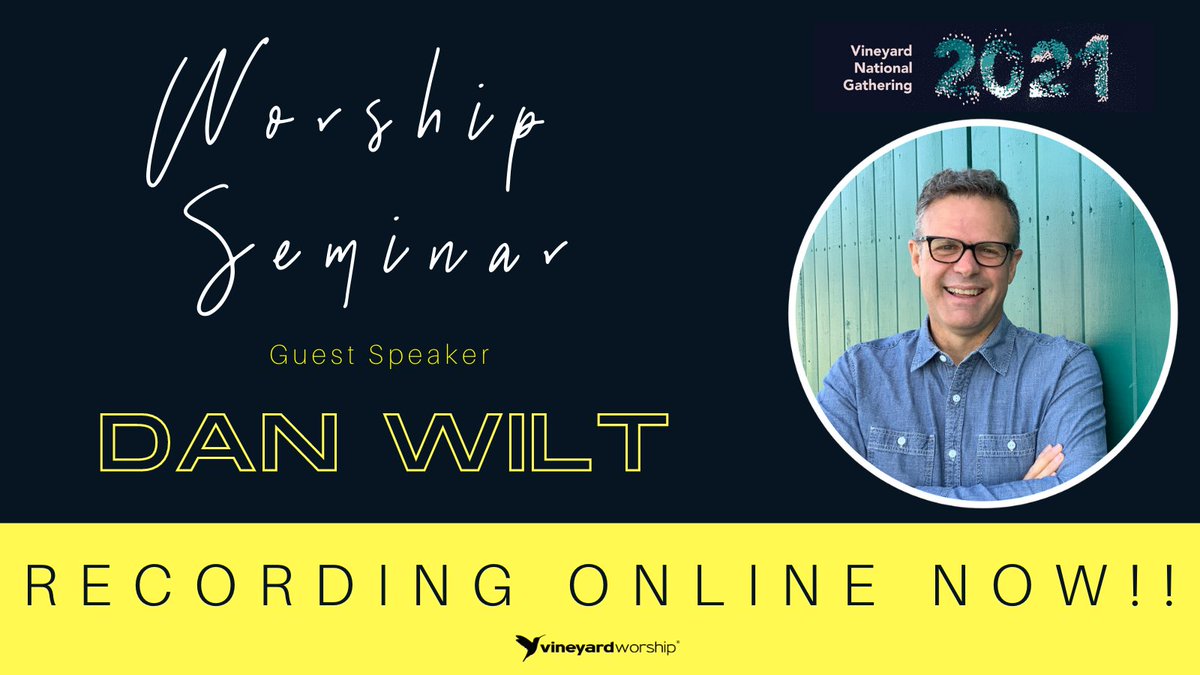 vnydworshipUKI's tweet photo. DAN WILT // VNG Worship Seminar // Online Now!
This incredible seminar recording is now available online. We know you will love Dan's wisdom for this season AND you can find out all about the '1111' challenge! https://t.co/3TYzOY2FVg
#1111challenge #vineyardworship #DanWilt https://t.co/zFNNpzwnHQ