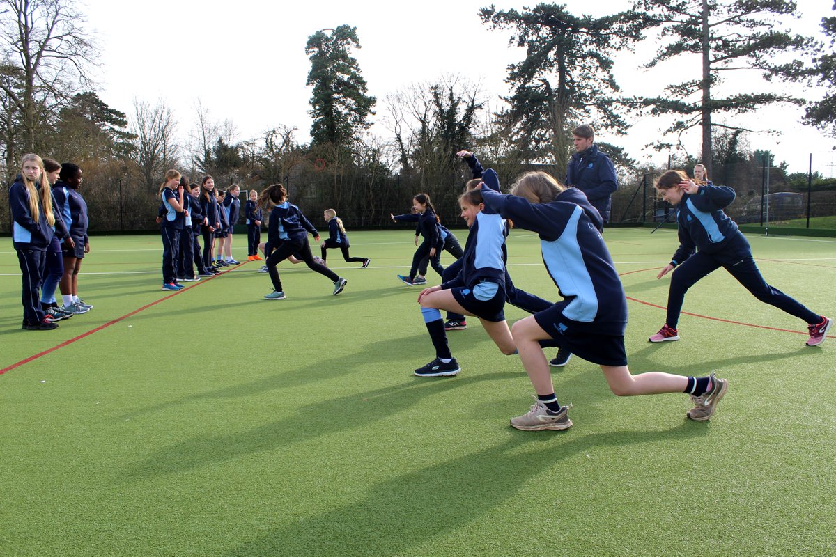CHSPEDept's tweet photo. Without a moments hesitation, Junior School pupils were back on the pitch today enjoying outdoor team sport together. And what a great day for it! https://t.co/kBEG5vjPkV
