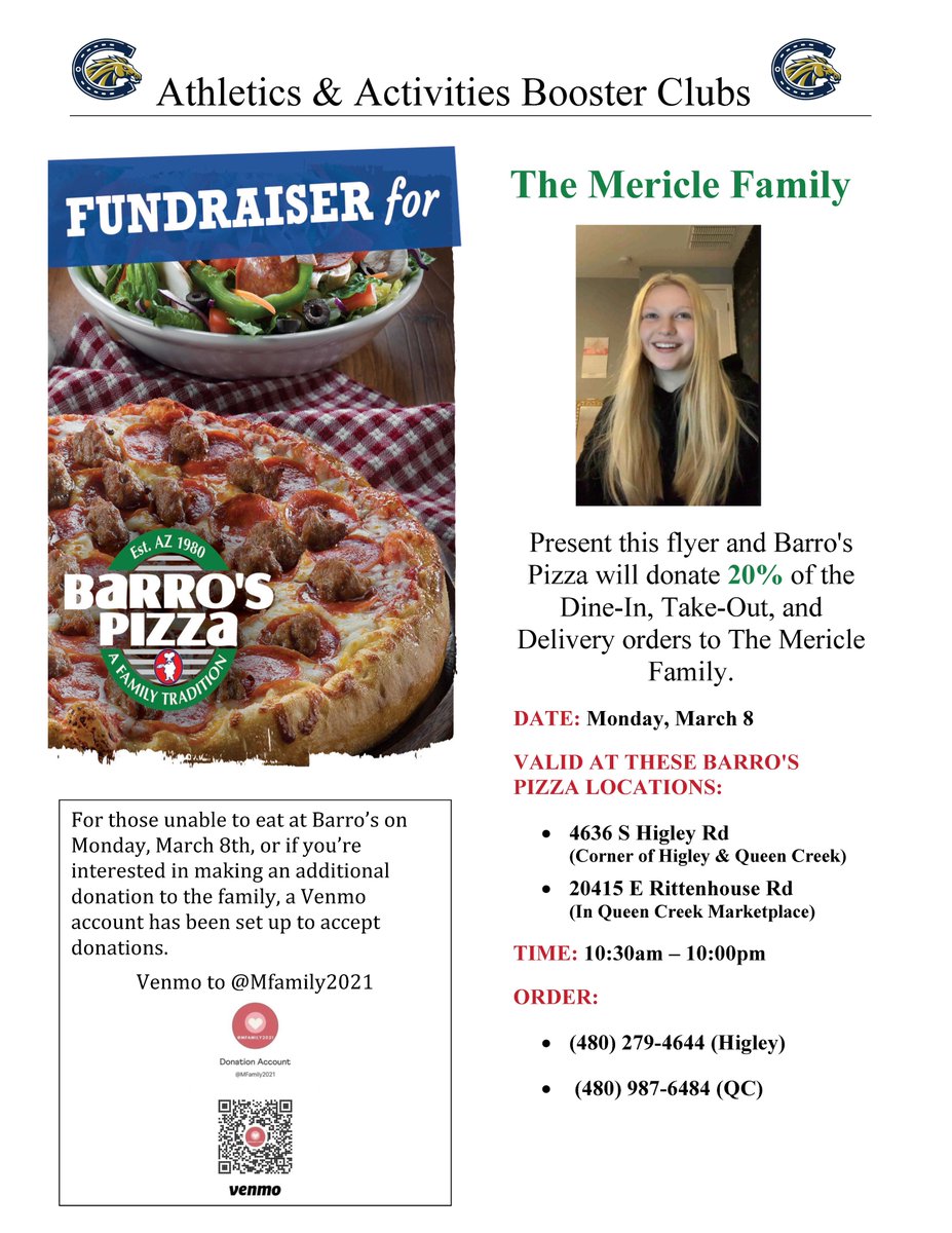 ColtsBeach80's tweet photo. Today is the day. Please support one of our amazing Colt families, the Mericles. #ColtStrong @CUSDAthletics @CasteelAthletic https://t.co/vNPdGjeW95