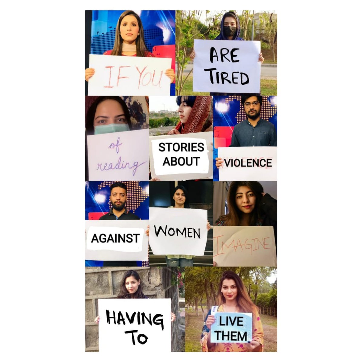 ArsimTariq's tweet photo. Here's something our class did, WE did, as part of the Aurat March online campaign. It may not be enough but it's still something that many didn't care to do. Little things matter so #IAmMarching for my mother, sisters, friends, women and society. #PatriarchykaPandemic https://t.co/wGFeUuzRUr
