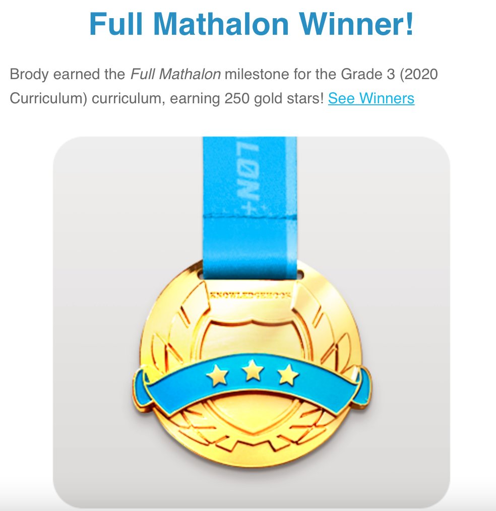missmaxim2's tweet photo. Congratulations to BRODY! Brody is the first one in our class to achieve a Full Mathalon on KnowledgeHook! Way to go Brody, we are so proud of you! 🏆🌟🥇 https://t.co/fr0p8ngPo1