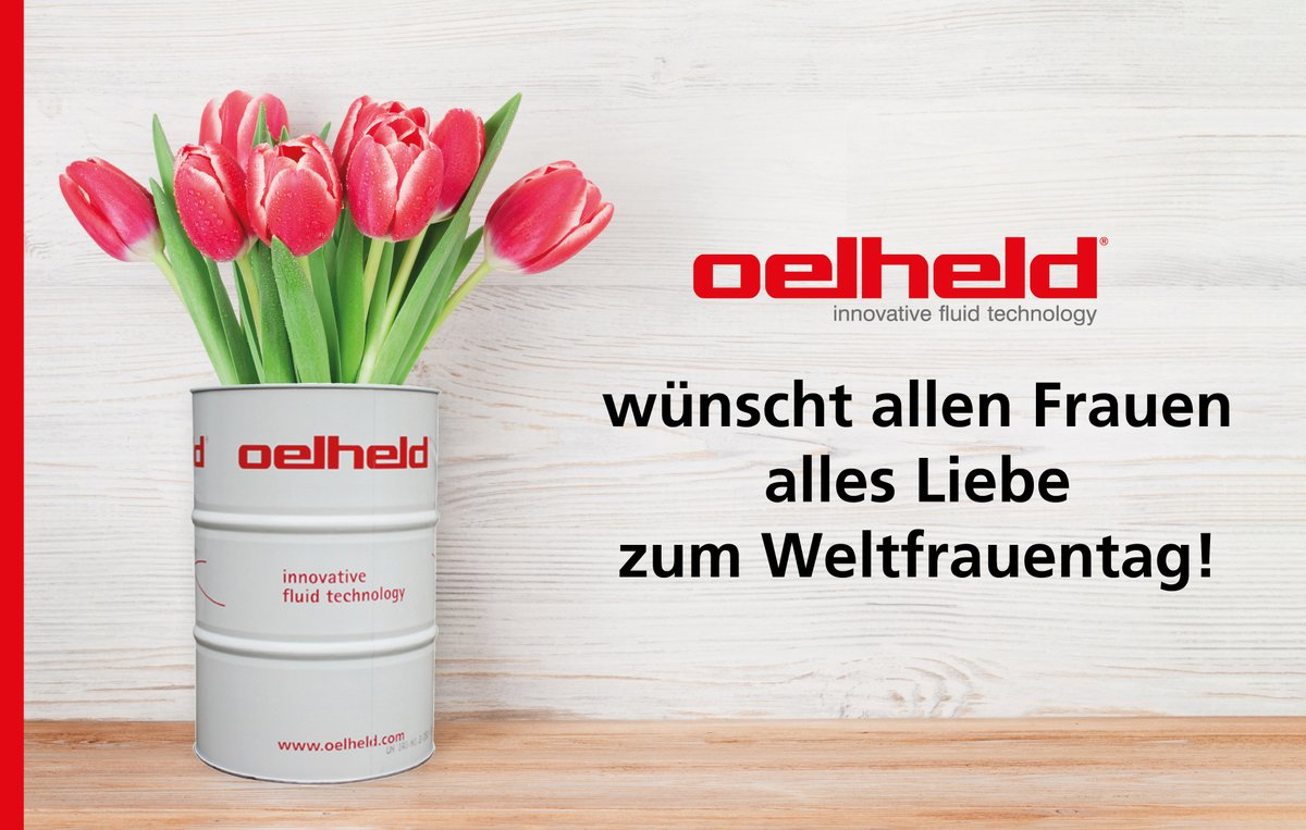oelheld wünscht allen Frauen alles Liebe &amp; Gute zum Weltfrauentag. #Weltfrauentag #oelheld #Frauentag2021
#InternationalWomensDay