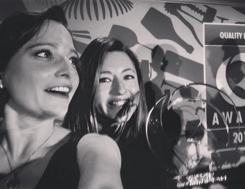 Happy International Women's Day. Flashback to the evening we won a Q Award, what a night 🎉 #IWD2021