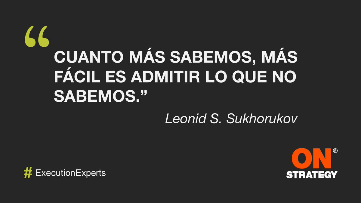 on_strategy's tweet photo. #ExecutionExperts #FrasesON #TheStrategyFirst https://t.co/oxjjgBuX8D
