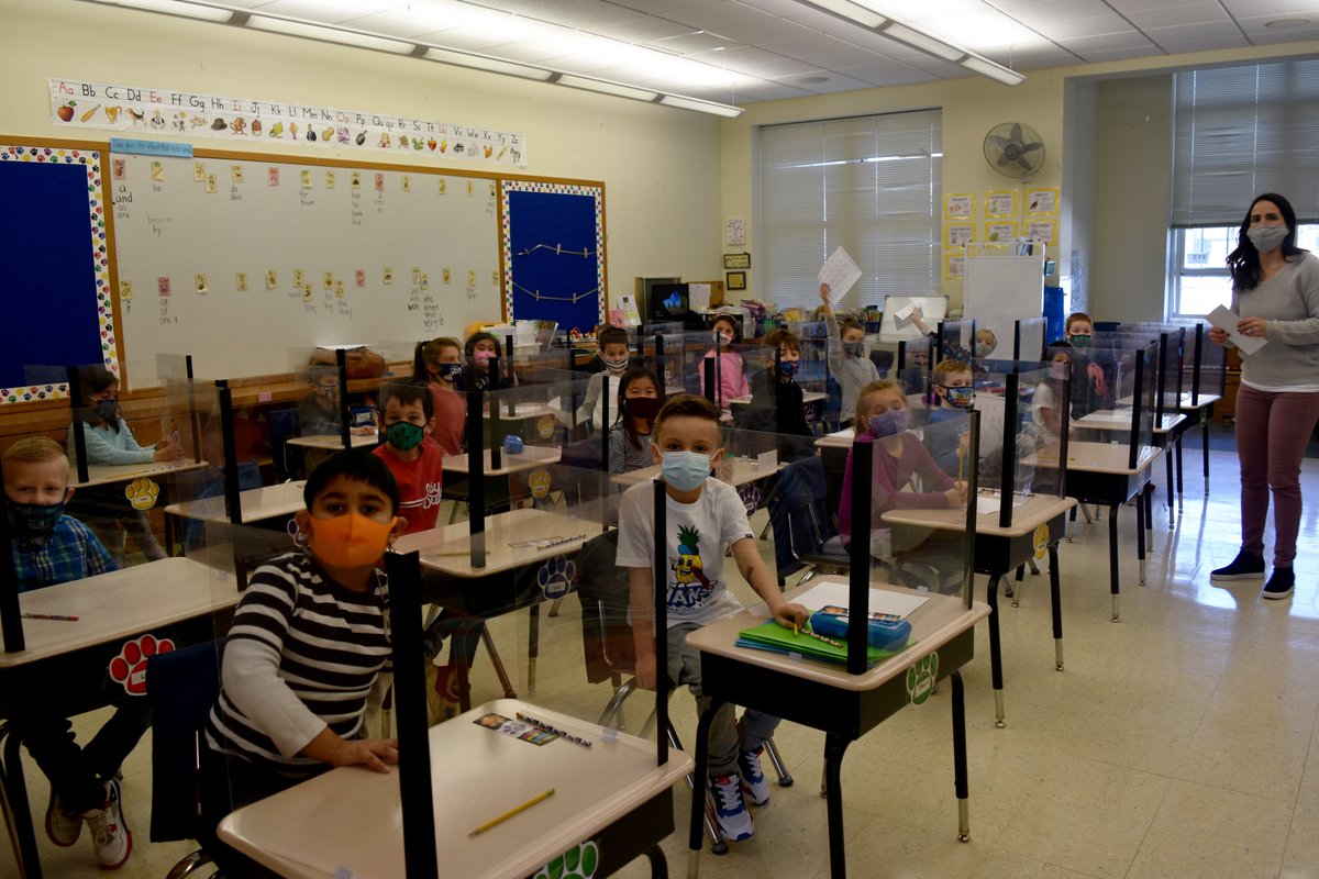 MPCSD's tweet photo. It was a successful start to the 2nd "First Day of School" at Hawthorne!  Students and teachers were excited to be back in the classroom with all their friends. https://t.co/7syIbT3eTn
