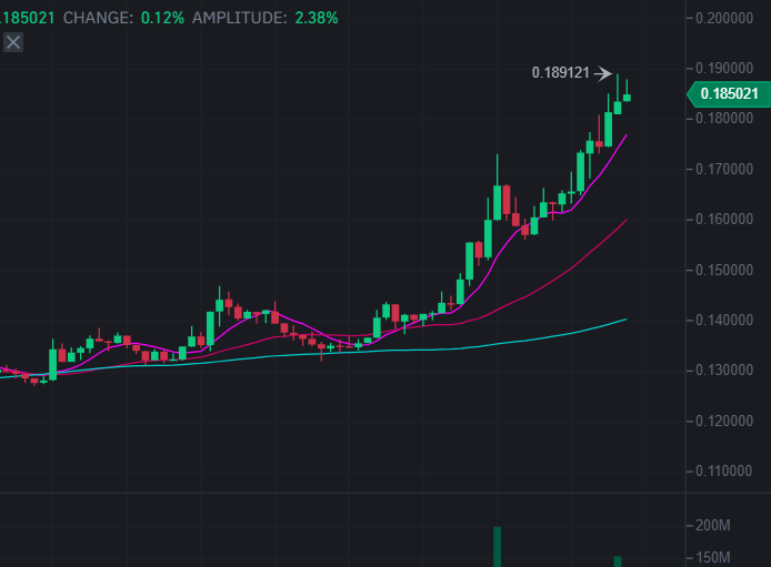 NeedMoCrypto's tweet image. Plenty of gains on this one.