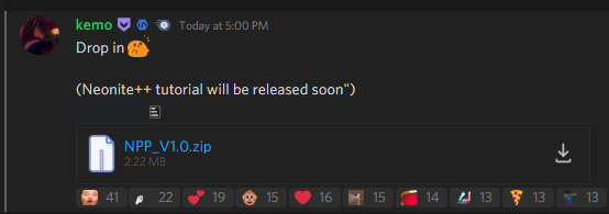 Neonitedev's tweet photo. DROP IN ⚡ https://t.co/I6J7QB6y0b