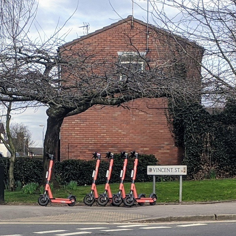 localnotail's tweet photo. What is the collective noun for a group of e-scooters? π€
A moot?
@voitechnology @TransportforWM #Voi #GreenerBrum https://t.co/wX21B1tLQN