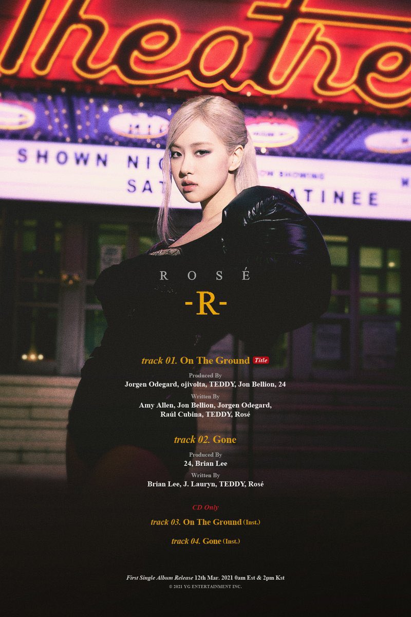 smilerain19's tweet photo. รอๆ #ROSÉ #BLACKPINK #FirstSingleAlbum #OnTheGround #Gone #RELEASE #YG https://t.co/7ZY8Lt5RQK