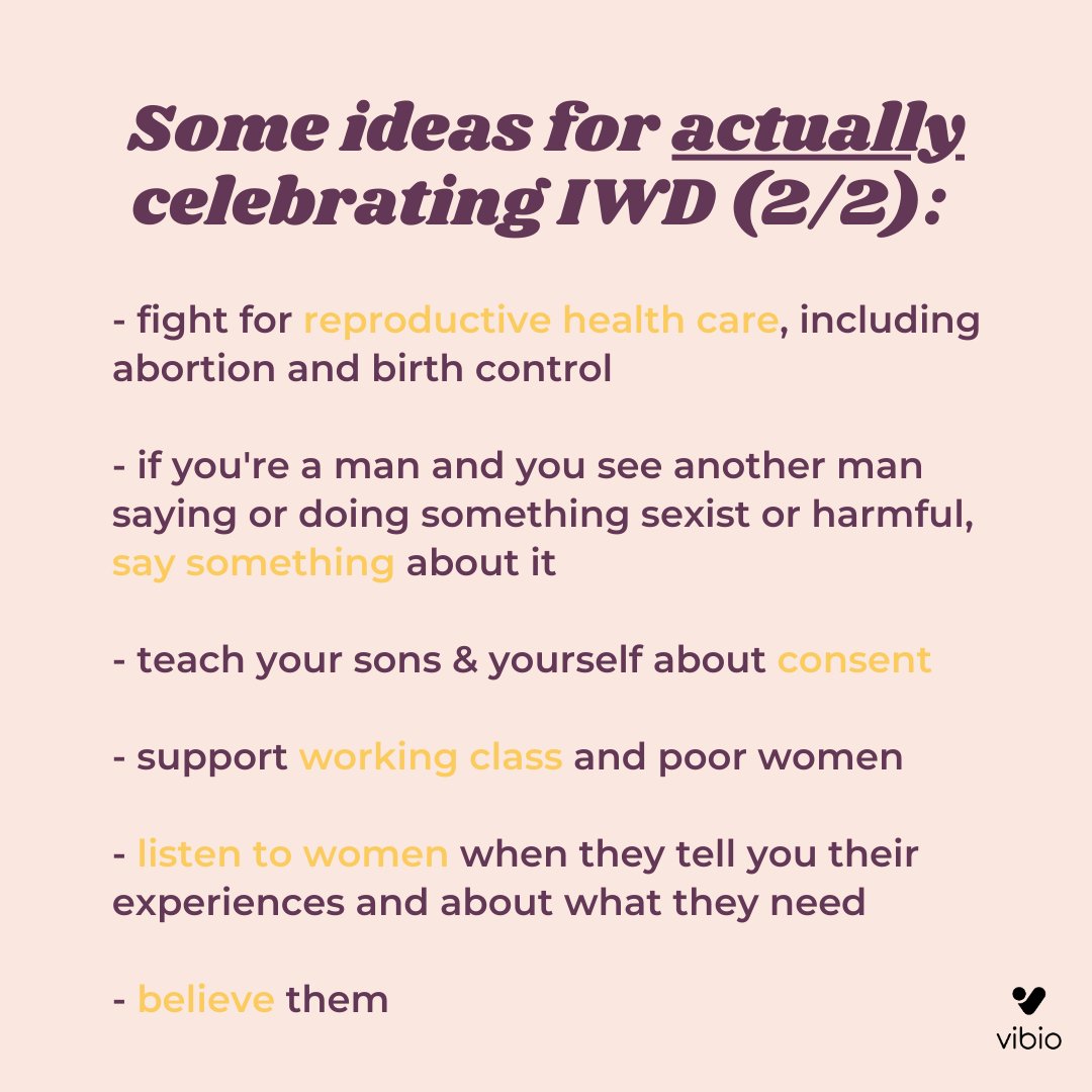 Want to celebrate #IWD and actually help women? Here are some suggestions 😉