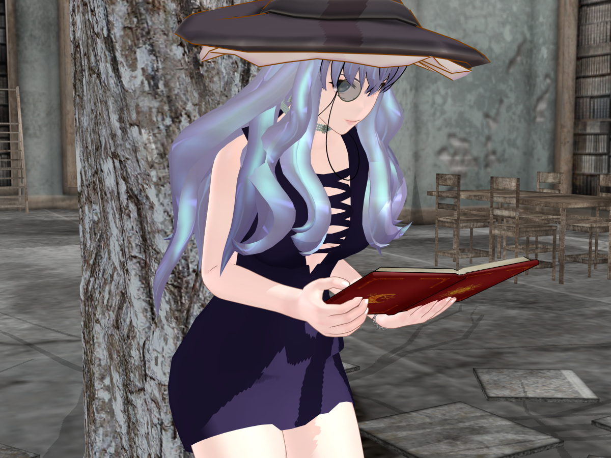黒い雪だるま 孤高の魔術師と元農夫の画家 Mikumikudance Mmd オリジナル オリキャラ T Co Xwyvj5byad