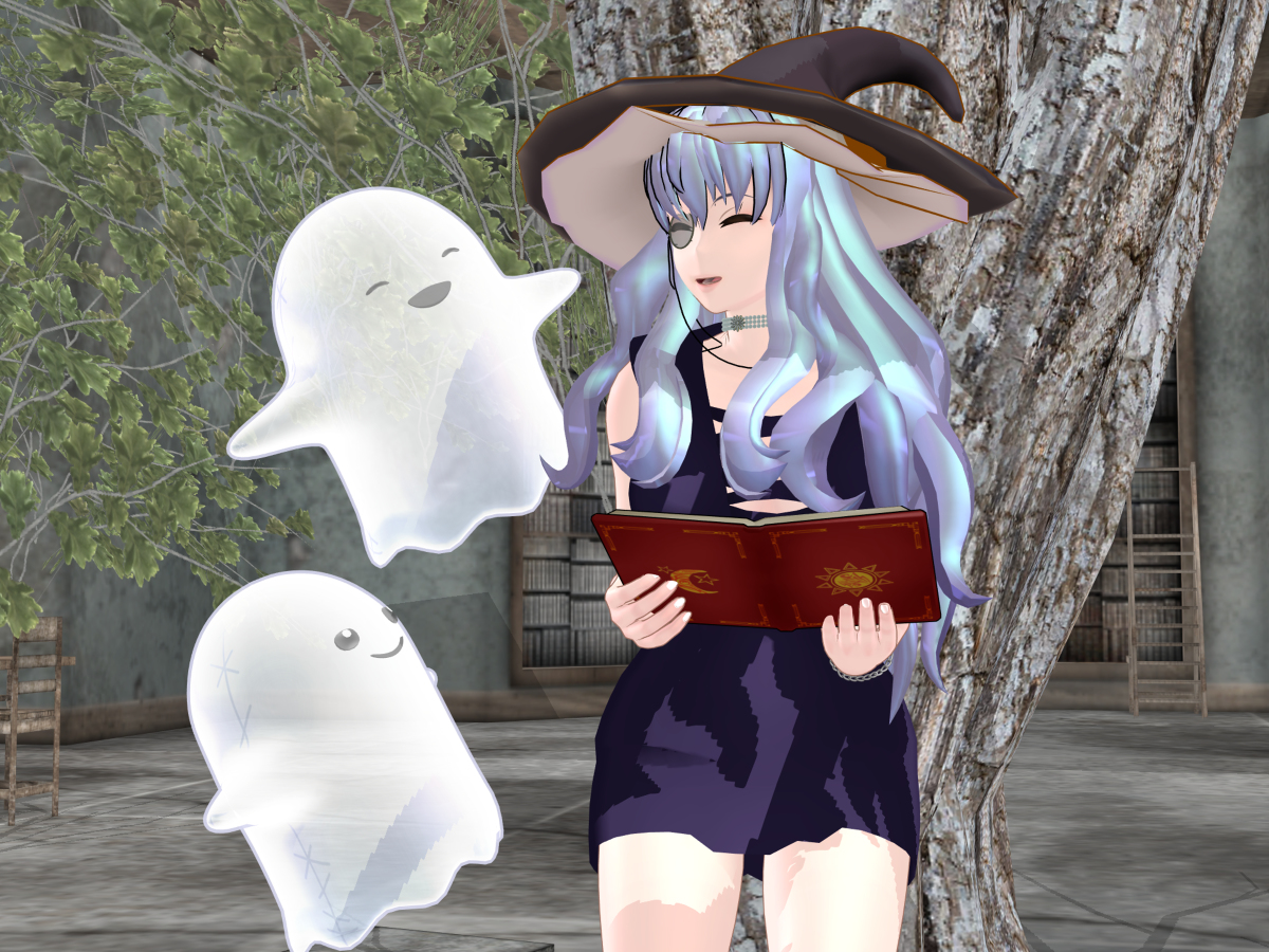黒い雪だるま 孤高の魔術師と元農夫の画家 Mikumikudance Mmd オリジナル オリキャラ T Co Xwyvj5byad