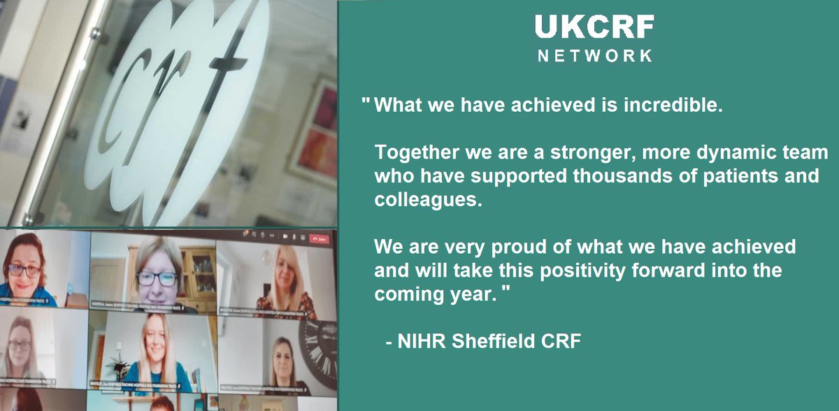 UKCRF Network (@nihr_ukcrfn) on Twitter photo New Blog Post!
2020: A Year to Remember at NIHR <a href="/CRFSheffield/">NIHR Sheffield CRF</a>
Sheffield CRF celebrate & share the adaptations they have made to accelerate clinical research during these challenging times & help combat #COVID19
ukcrfnetwork.co.uk/2021/03/02/202… New Blog Post!
2020: A Year to Remember at NIHR <a href="/CRFSheffield/">NIHR Sheffield CRF</a>
Sheffield CRF celebrate & share the adaptations they have made to accelerate clinical research during these challenging times & help combat #COVID19
ukcrfnetwork.co.uk/2021/03/02/202…