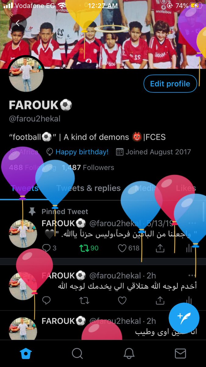 farou2hekal's tweet photo. Officially 22
يارب تبقى سنة كويسة ♥️♥️ https://t.co/yo1Taw6OPw