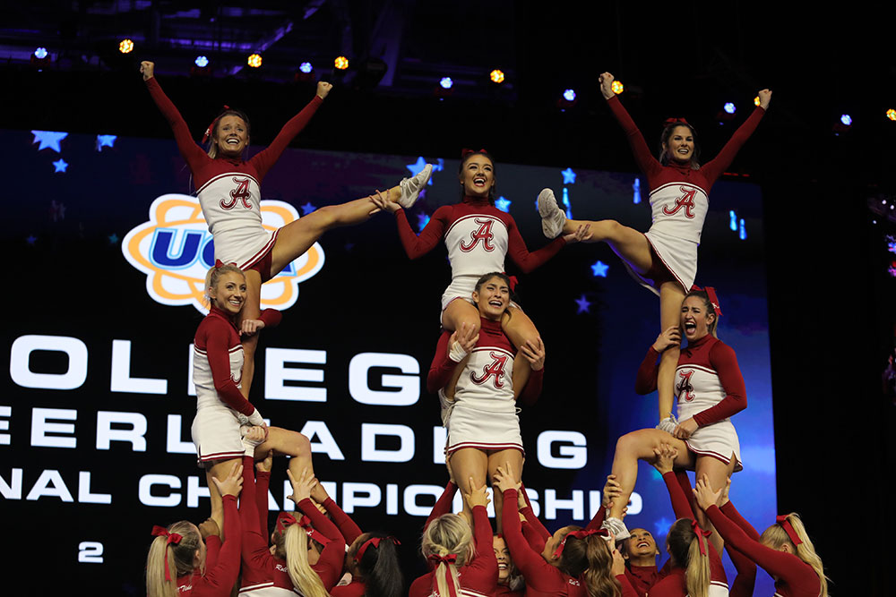 We are so proud of the strong girls and women we are surrounded by in the world 🌎 of cheerleading! Happy International Women's Day to all of you! Tag a 💪 woman you ❤️ for #IWD2021 #ChooseToChallenge