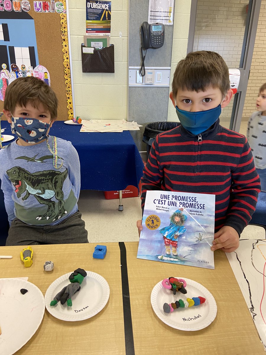 Dans le cadre de l'éducation autochtone, les élèves de la MJD ont lu l'histoire du conte Inuit Une promesse c'est une promesse et ont entamé des discussions au sujet des créatures Quallipilluits. Enfin, ils ont pu créer leurs propres créatures mythiques! <a href="/CscProvidence/">Csc Providence</a>