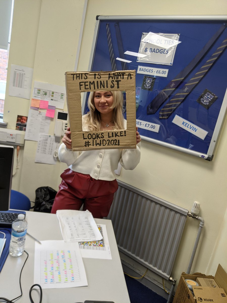WHteamsocial's tweet photo. Happy #IWD2021 
As part of our activities today, some of our staff and pupils pay tribute to the women's movement and show their solidarity https://t.co/tigjmwzROL